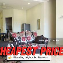 Opposite Ampang Point 12ft High Ceiling very Spacious and convenience 