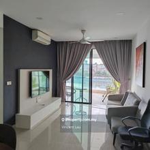 Well Maintain Reno Fully Furnished Big Balcony Lake View Low Floor 