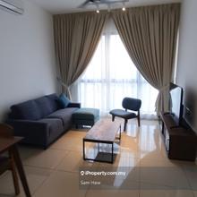 Condo The Clio 2, 829sf, Kitchen Cabinet, Aircond, Fridge, 
