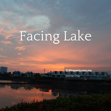 The Grove 3 storey Semi D with Lake view