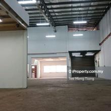 Johor Jaya 1.5 storey terraced factory