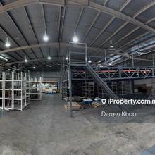 Warehouse For Rent Pandamaran Pelabuhan Klang with cf 200amp