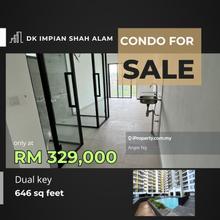 Dk Impian dual key condo for sale