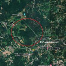 Hilly Land For sale Located at Rantau Panjang Batu Kawa 