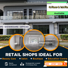 All New Retail Lot Jalan Ampang Nipah - Direct Developer Unit for Rent