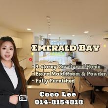 Emerald Bay @ Fully Furnished 3-storey Courtyard Home