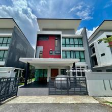 Renovated with ID 3 Storey Zero-Lot Bungalow Perdana Heights Shah Alam