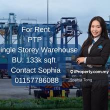 Spacious warehouse for rent, single storey unit, near to tuas 
