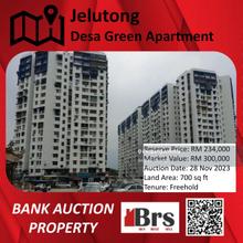 Freehold 3 Bedroom Desa Green Apartment (4 min to Sunshine Jelutong)