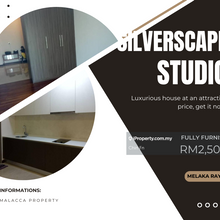 Studio Type Fully Furnish Condo Silverscape Residence Melaka Raya