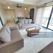 Corner unit with good lighting and ventilation.