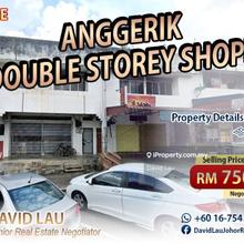Anggerik Double Storey Shoplot for Sale