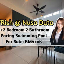 D Rich @ Nusa Duta, Duplex, Facing Swimming Pool, 1 plus 2 Bedroom