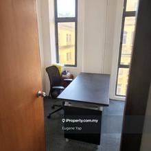 Office, Vacant, Fully Furniture 