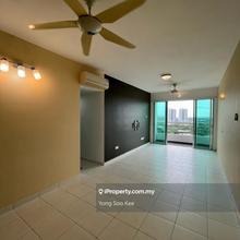 Perai, palma Lagunafully airconds kitchen newly painted unit for rent 