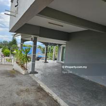 Ipoh Bercham 27000sf Bungalow Land with Warehouse face castle , rare 