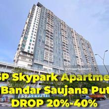 Save 34k B S P Skypark Apartment @ Bandar Saujana Putra, Jenjarom
