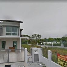 Corner unit with land