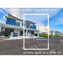 New Gated Guarded Semi'D Located Centrally in Tawau