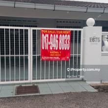 Single Storey House For rent (seri teruntum)