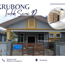 100% Full Lppsa Loan Rumah Cantik Freehold 1 Sty Semi D Krubong Indah 
