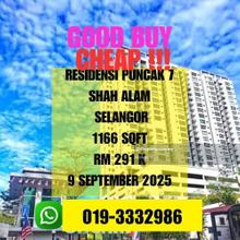Bank Lelong Residensi Puncak 7 Shah Alam Selangor