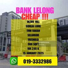 Bank Lelong Dezire Hill Residence Taman Rakan Bandar Sungai Long