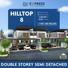 Brand New Double Storey Semi Detached at Hilltop 8, Miri
