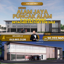 Puncak Alam 3-Acre 3-Storey Detached Factory for Sale