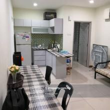 Walking distance to LRT, infront convenient Seri Puteri Condo, Cheras 