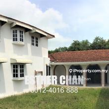 Single Storey Bungalow with Land area  8,105sf & Big compound