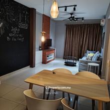Apartment Univ 360 condo UPM Serdang for rent 3r2b fully furnish Mrt