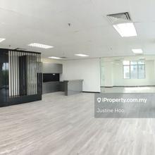 Tower 2, size 1207 sq.sf. centralized air conditioning, lighting 
