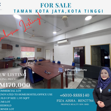 Kedai Tingkat 1 Untuk Dijual Siap fully tiles di Taman Kota Jaya 