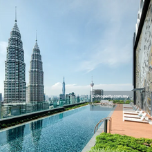 1 min to KLCC (450m) 5-star Luxury Living. Prestigious Twin Tower View