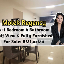 Molek Regency, Golf View, Fully Furnished, 4 plus 1 Bedroom, Mid Floor