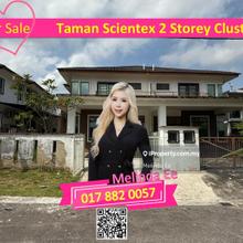 Pasir Gudang Taman Scientex Renovated 2 Storey Cluster (Astana) 4bed