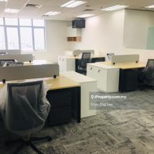Fully furnished office at pfcc to let