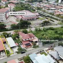 Empty residential terrace house land, penampang, near kk high school