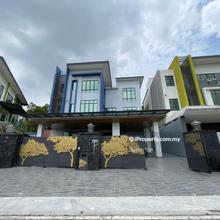Fully extended fully renovated the rise super mansion rawang 