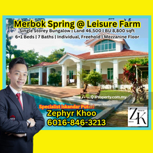 Merbok Spring Leisure Farm Bungalow For Sale
