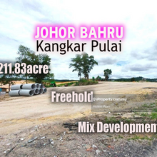 Johor Bahru 211acre Freehold Mix Development Land Kangkar Pulai 