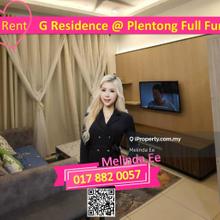 Masai G Residence @ Plentong Fully Furnished 1bed with Carpark