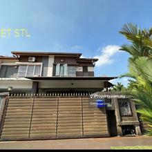 Double storey corner house 