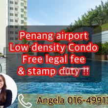 Penang airport new condo with super low density total unit only 96 