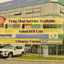 3 Storey Corner Shop For Sale. High Roi. Good For Investment