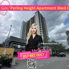 Johor Bahru Perling Height Apartment Nice 3bed with Carpark Corner Lot