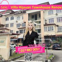 Skudai Villa Hijauan Renovated 3bed Townhouse Duplex Got Cashback