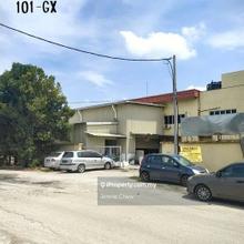 Taman industri alam jaya detached factory corner with ccc and office 