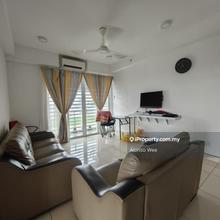 D'perdana fully furnished 2rooms 2bathroom 1parking